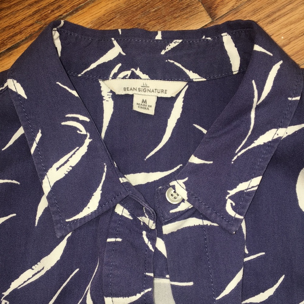 Ll Bean Lightweight Button Down - image 3